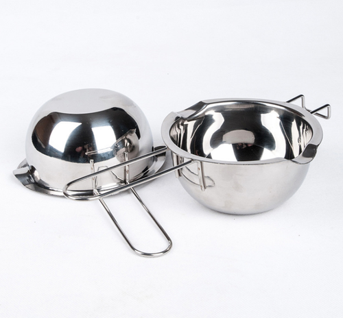 double boiler chocolate soap wax butter cheese melting pot bowl stainless steel for candle making