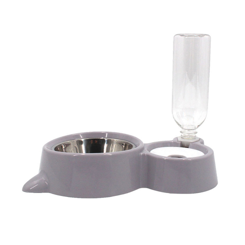 Designer Adjustable Double Side Pet Food Feeding Bowl For Cats And Dogs