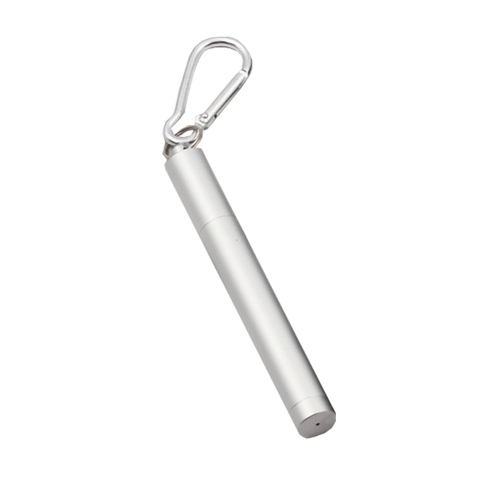   amazon foldable reusable straws 304 stainless steel foldable drinking straw with case