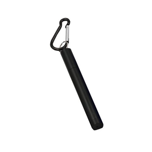   amazon foldable reusable straws 304 stainless steel foldable drinking straw with case