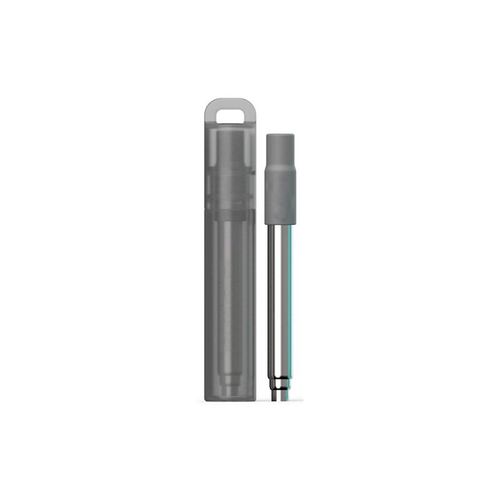   Portable Metal Telescopic Straw Eco-friendly Stainless steel Collapsible Straw With Case Brush