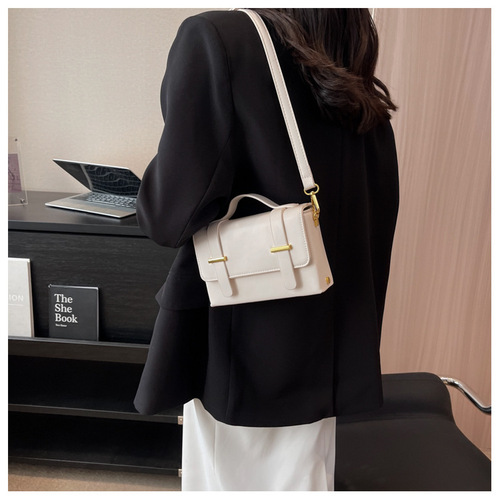 Luxury Brand New Korea Fashion Satchel Messenger Bag Women's Shoulder Bag PU Leather OL Business Briefcase Square Crossb