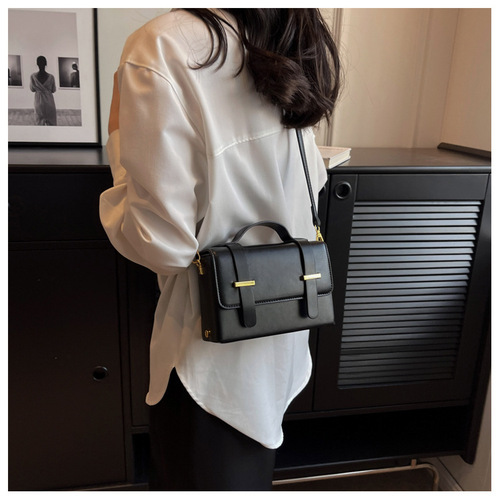 Luxury Brand New Korea Fashion Satchel Messenger Bag Women's Shoulder Bag PU Leather OL Business Briefcase Square Crossb