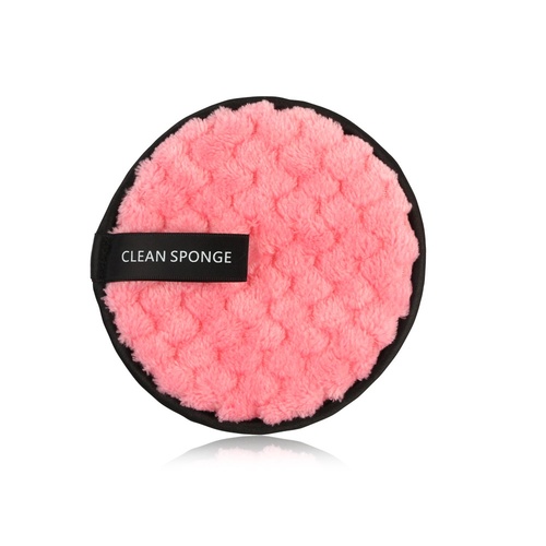 Washable Pink Bamboo Microfiber Pack Private Label Cotton Pad Reusable Facial Makeup Remover Pads