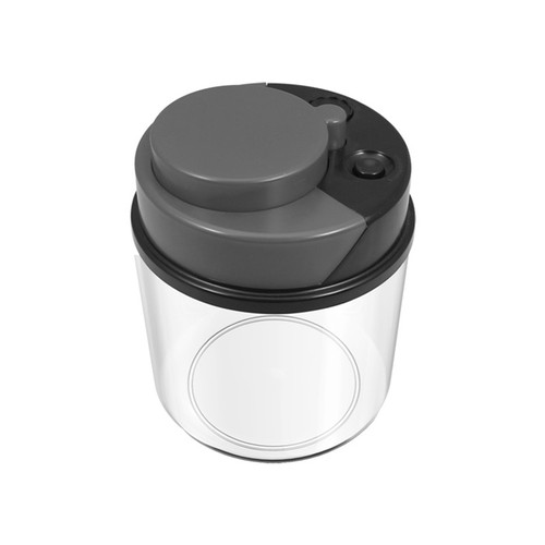 2200ML AS plastic BPA  round  Proof Vacuum Sealed Herbs Containers set airtight food fresh keeper vacuum sealed food sto