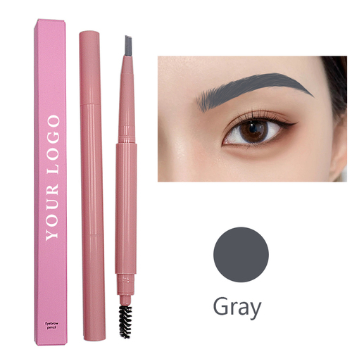  Vegan Pink Eye Brow Pen Vendor Waterproof Makeup Private Label Eyebrow Pencil