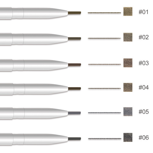  Vegan Pink Eye Brow Pen Vendor Waterproof Makeup Private Label Eyebrow Pencil