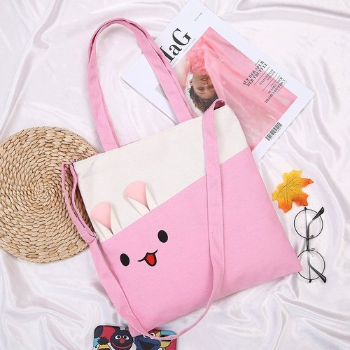 Children Cartoon Bunny Crossbody Purse Messenger Bag for Kids Birthday Gift Handbag Animals Cute Single Shoulder