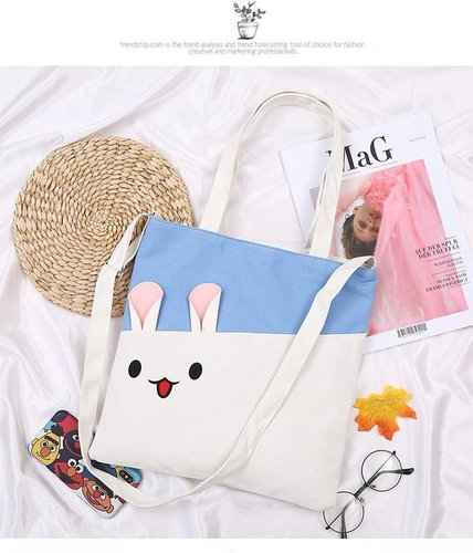 Children Cartoon Bunny Crossbody Purse Messenger Bag for Kids Birthday Gift Handbag Animals Cute Single Shoulder