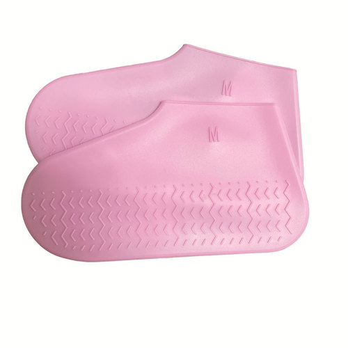  Outdoor Shoe Protectors Reusable Anti-slip Silicone Rubber Protective Boot Sport Rain Shoe Cover