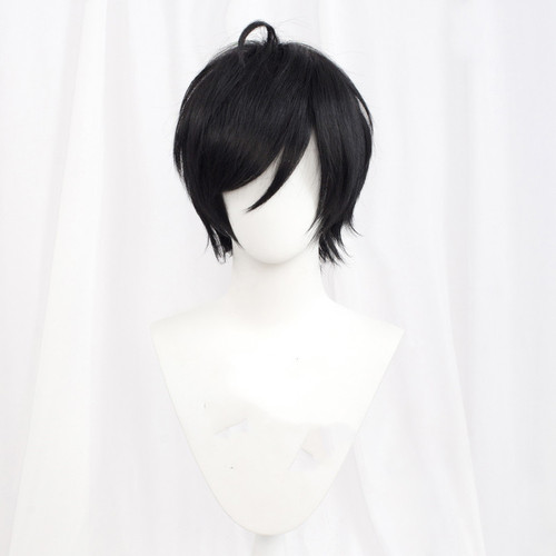  30cm Short MSN Wig Cosplay Multi Colors Straight Peluca Synthetic Anime Hair Cosplay Heat Resistant Wigs For P