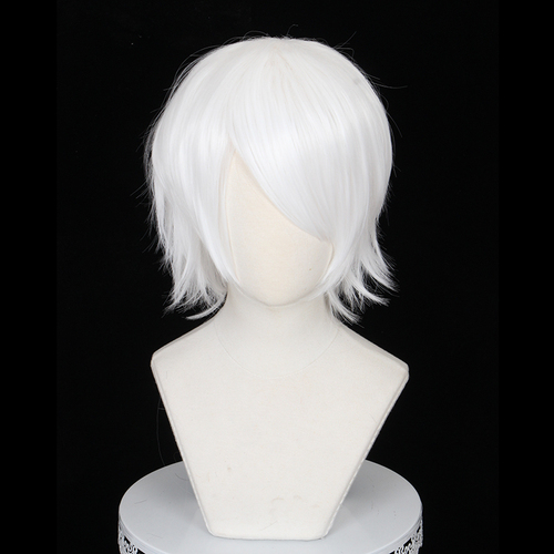  30cm Short MSN Wig Cosplay Multi Colors Straight Peluca Synthetic Anime Hair Cosplay Heat Resistant Wigs For P