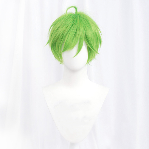  30cm Short MSN Wig Cosplay Multi Colors Straight Peluca Synthetic Anime Hair Cosplay Heat Resistant Wigs For P