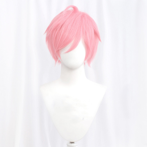 30cm Short MSN Wig Cosplay Multi Colors Straight Peluca Synthetic Anime Hair Cosplay Heat Resistant Wigs For P