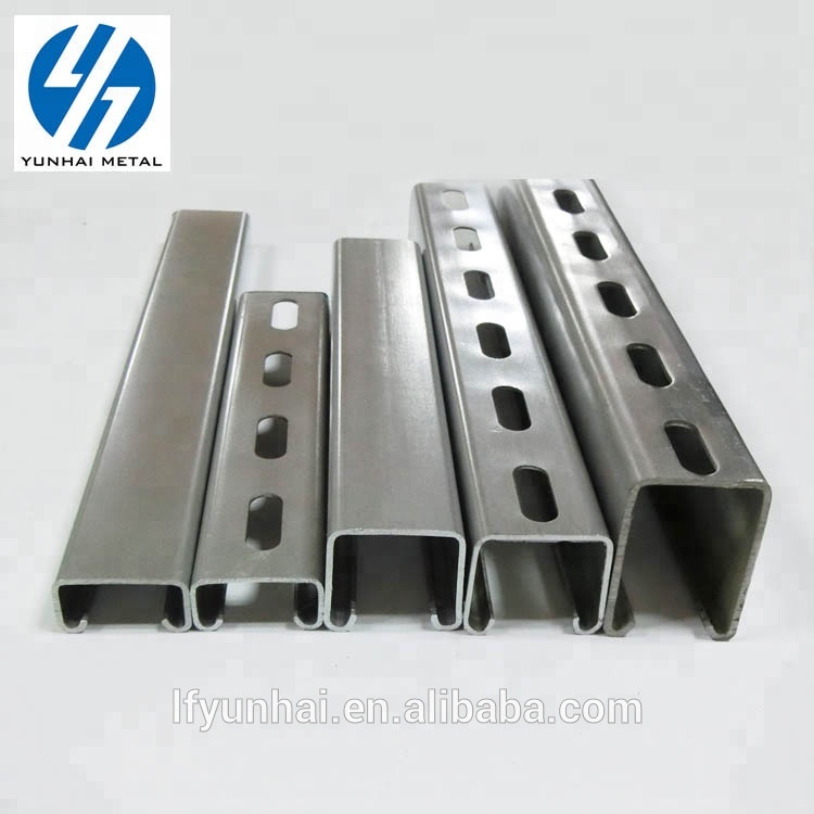 Good Quality Perforated C Type Galvanized Strut C Channel Purlin