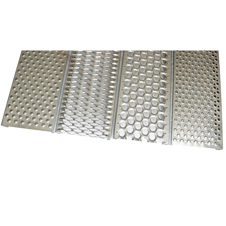 Grip Strut Channel Aluminum 3-Diamond Plank Safety Grating, 144" Length x 7" Width x 1.5" Depth