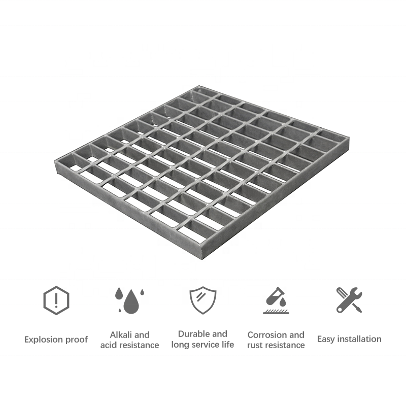 Q235 Metal building materials 32x5mm Galvanized Steel Grating weight kg m2