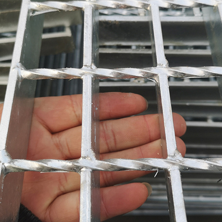 Q235 Metal building materials 32x5mm Galvanized Steel Grating weight kg m2