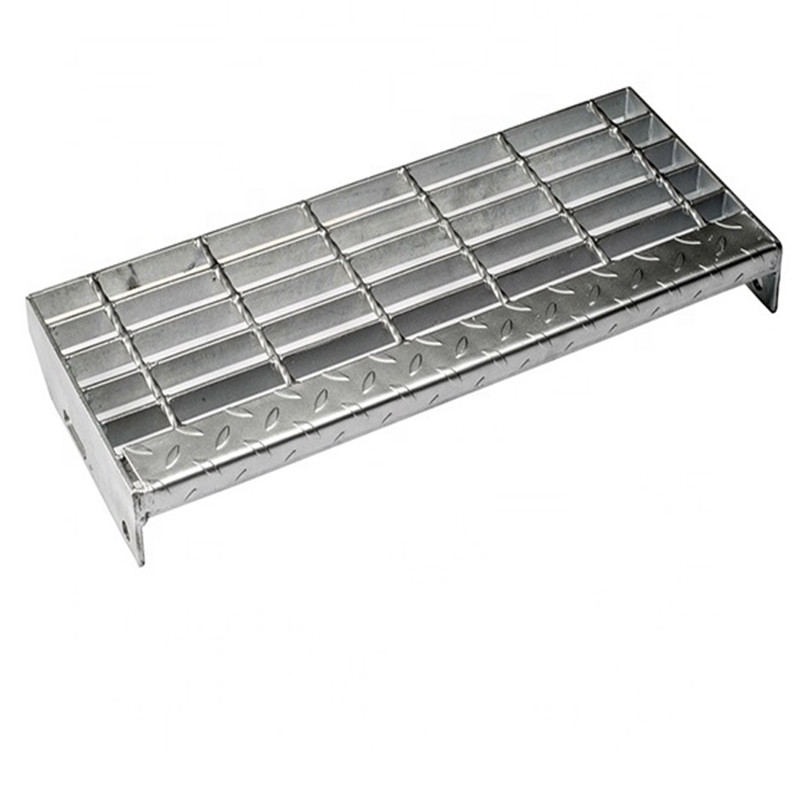 Welded Steel Bar Grating For Fire Tryck Platform Galvanized or Painted Feature decorative metal grating