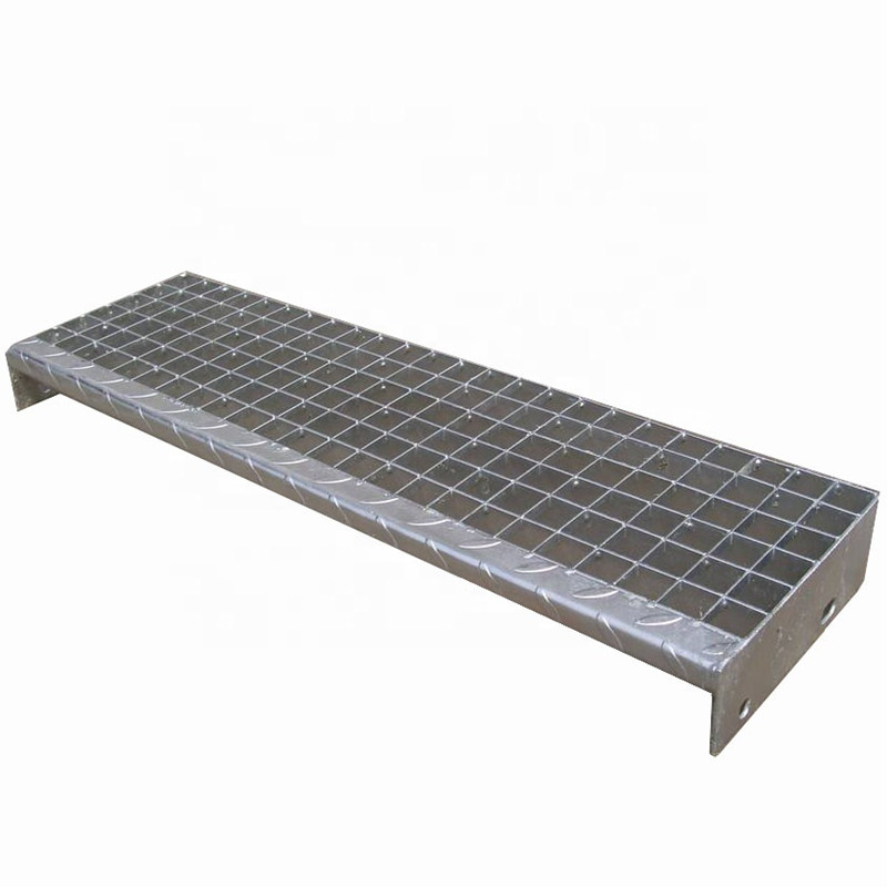 Welded Steel Bar Grating For Fire Tryck Platform Galvanized or Painted Feature decorative metal grating