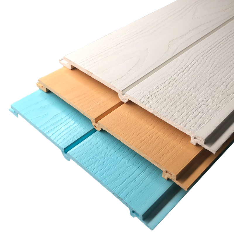 Anti-UV waterproof wood plastic composite exterior wpc wall cladding panel price Hot sale products