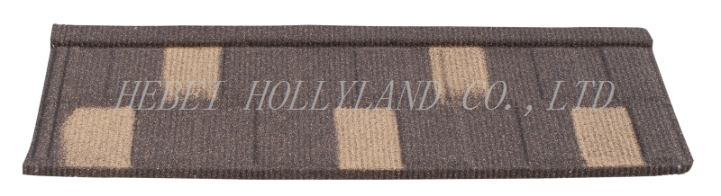 Low Costs Galvanized Aluminum Plate Waterproof Corrugated Color Stone Coated Metal Roof Tile