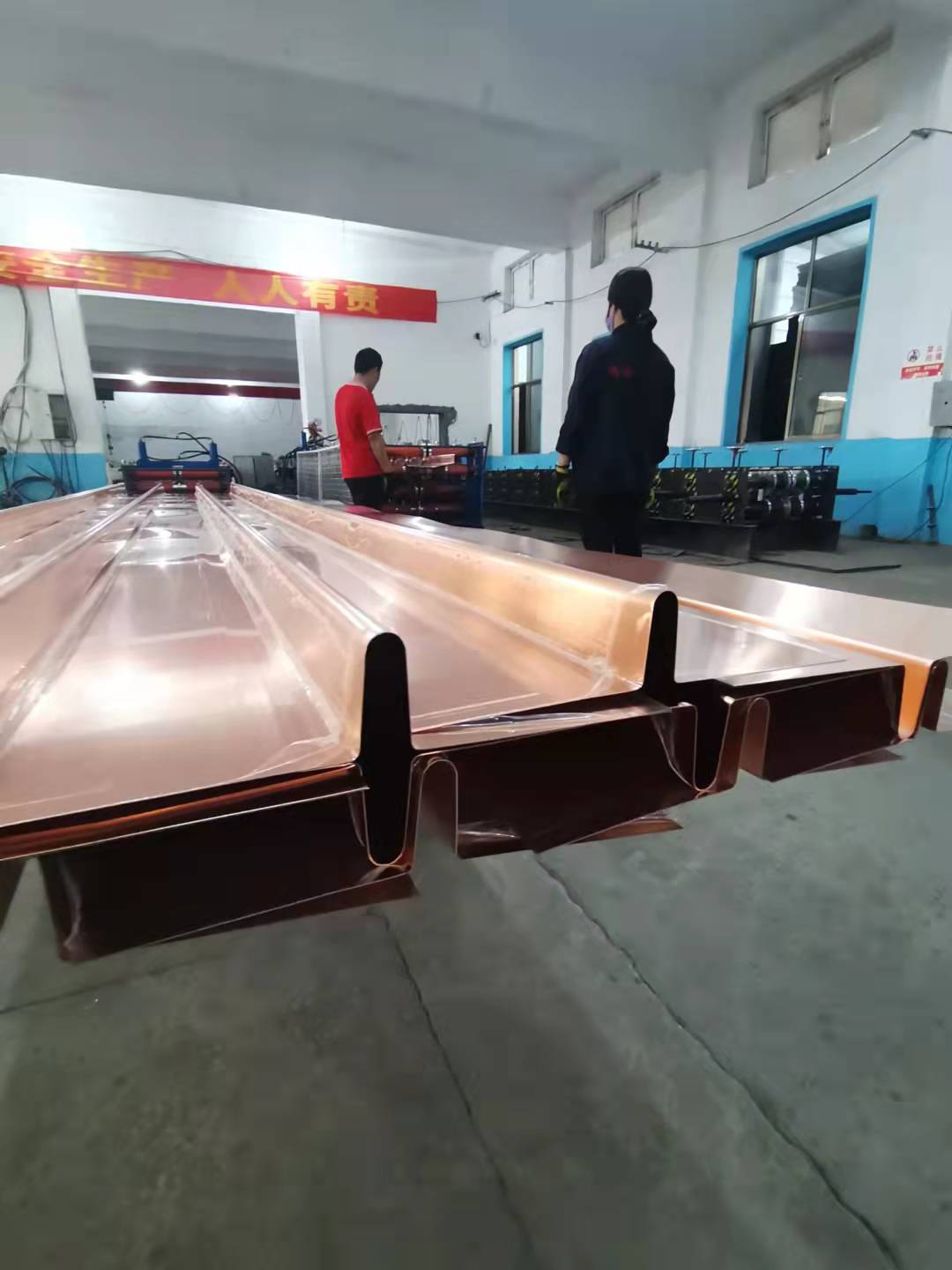 1.2mm thickness red copper Road waterproof material bridge subway waterproof construction