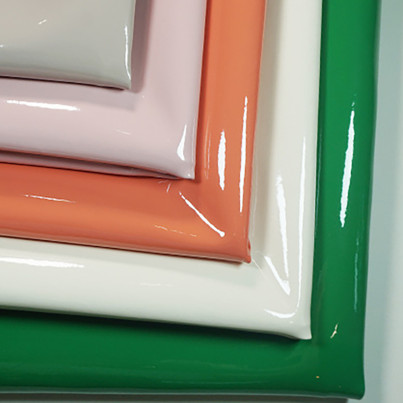 Microfiber waterproof patent leather high gloss mirror surface men's and women's general luggage auto parts materials