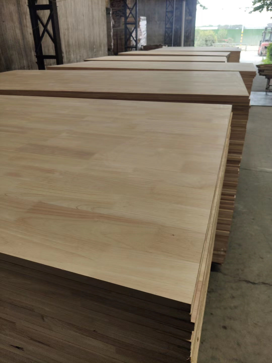 Good Wood rubberwood finger joint board AA/AB grade wood panel from Shandong good wood JIA MU JIA