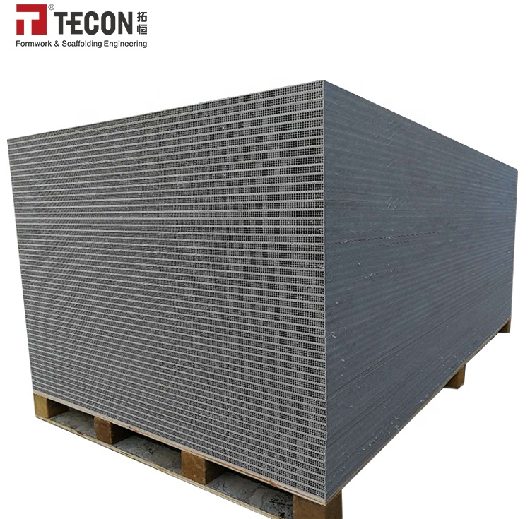 Building And Concrete Slab Hollow pvc foam board For Formwork Scaffolding System