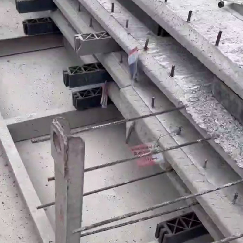  direct laminated board transport stacking module building concrete plastic cushion block