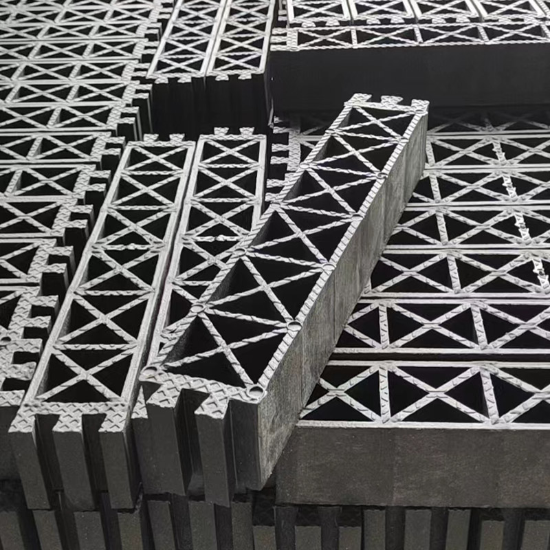  direct laminated board transport stacking module building concrete plastic cushion block