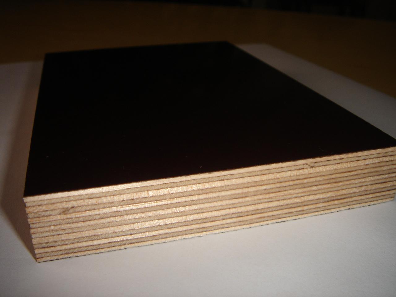 face film 1220x2440mm 18mm Black Film Faced Plywood Marine Construction Formwork Phenolic board