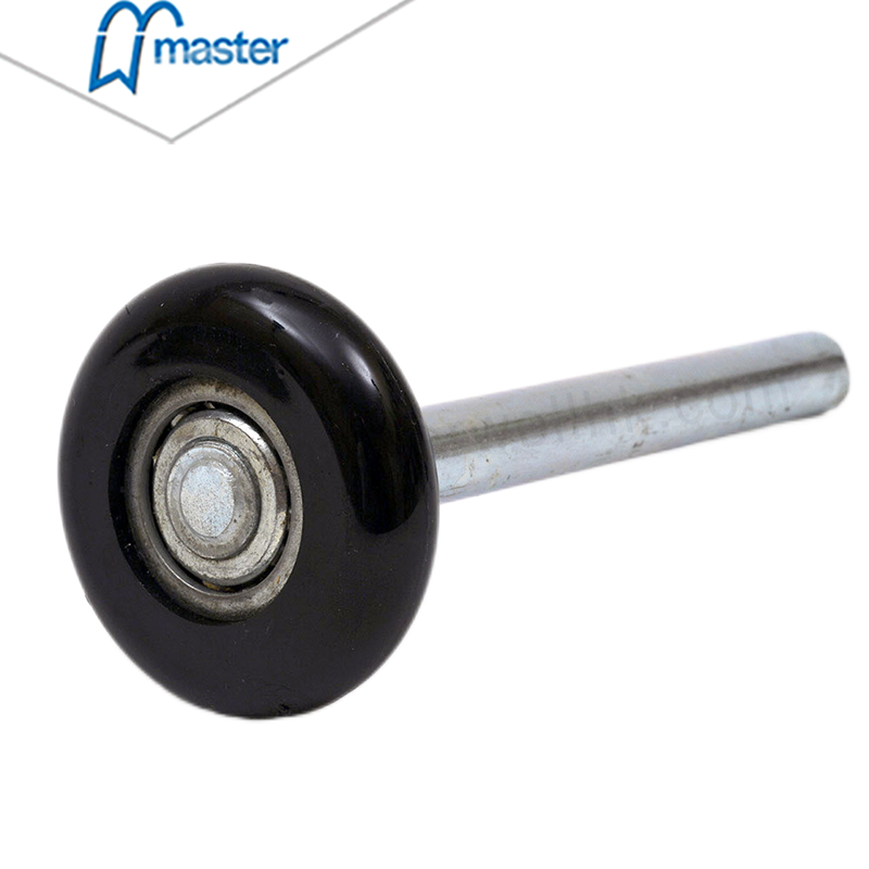 Hot sell 3'' garage door nylon roller with stem and bearing