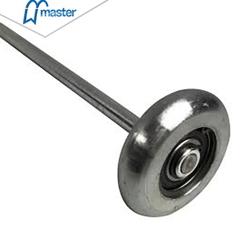 Hot sell 3'' garage door nylon roller with stem and bearing