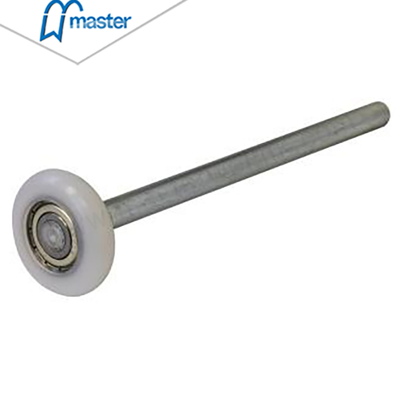 Hot sell 3'' garage door nylon roller with stem and bearing