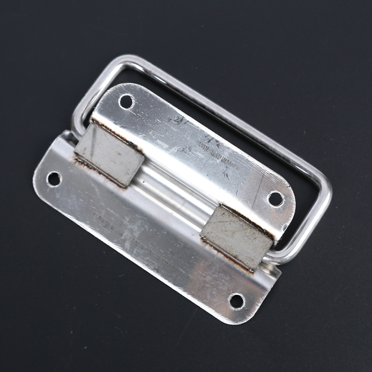 Heavy Duty Hinged Recessed Stainless Steel Spring Loaded Handles