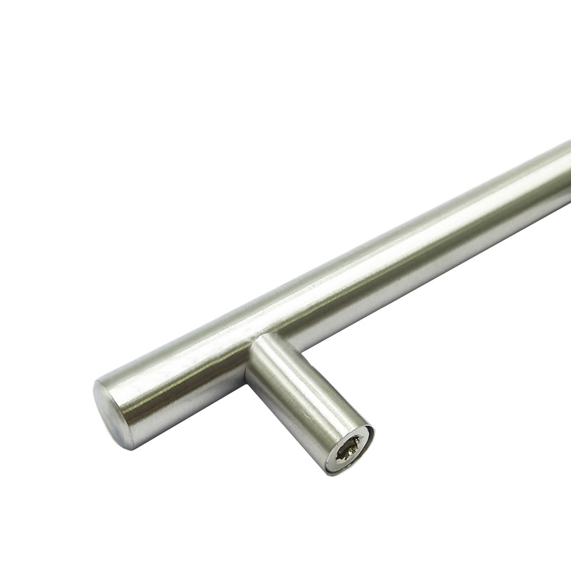 Modern Shop Stainless Steel Pull Front Door Handle Stainless Steel Brushed Tubular External Entrance Entry Door Handles
