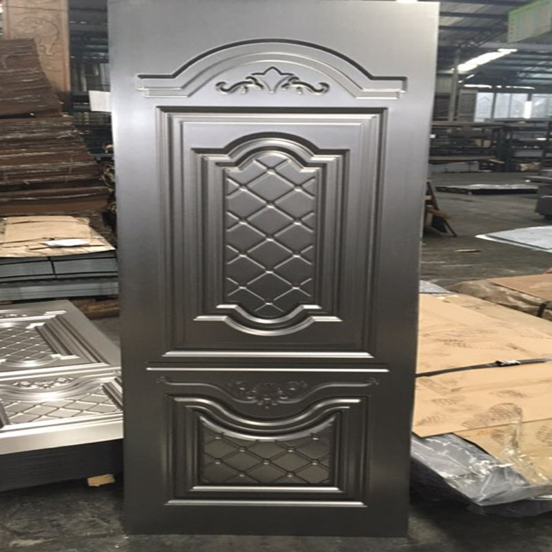 Door Skin Picture Door Skin Covered Steel Swing Security Doors Galvanized Exterior 30% Deposit TT , Balance before Shipp