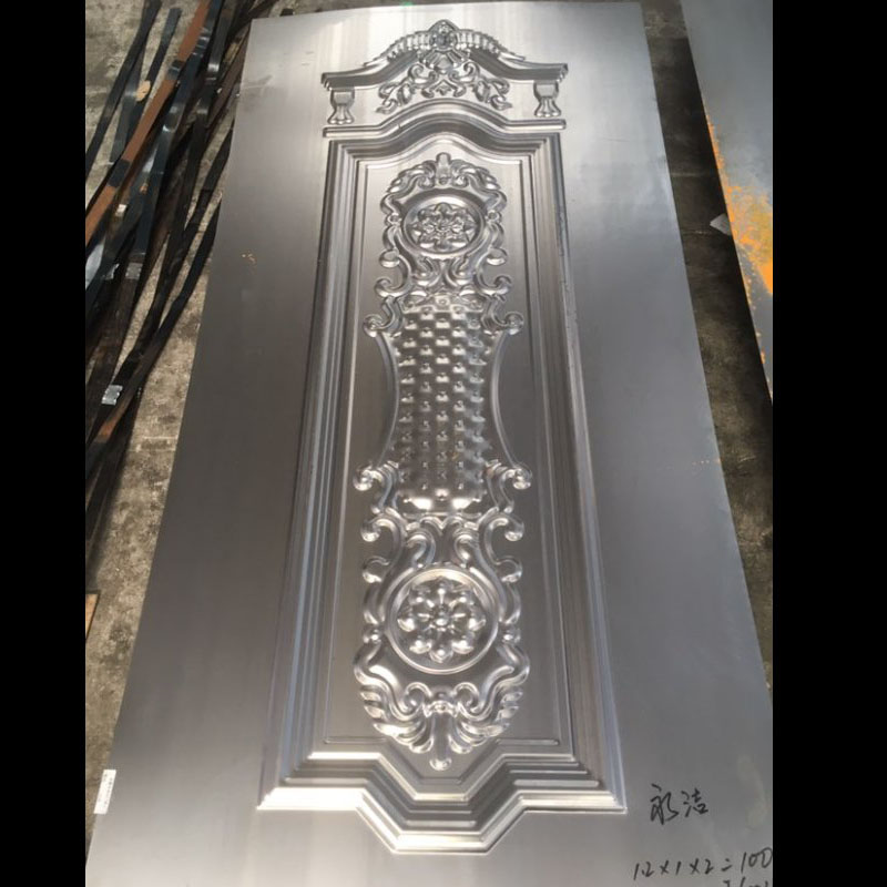 Door Skin Picture Door Skin Covered Steel Swing Security Doors Galvanized Exterior 30% Deposit TT , Balance before Shipp