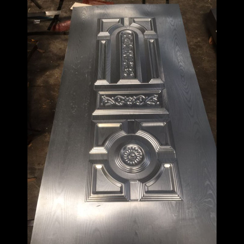 Door Skin Picture Door Skin Covered Steel Swing Security Doors Galvanized Exterior 30% Deposit TT , Balance before Shipp