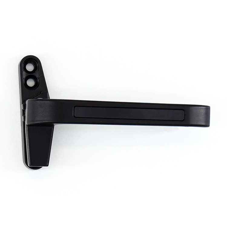 CA803 7-Shaped Handle Casement Window Aluminum Alloy Black Door & Window Handles 38.5MM