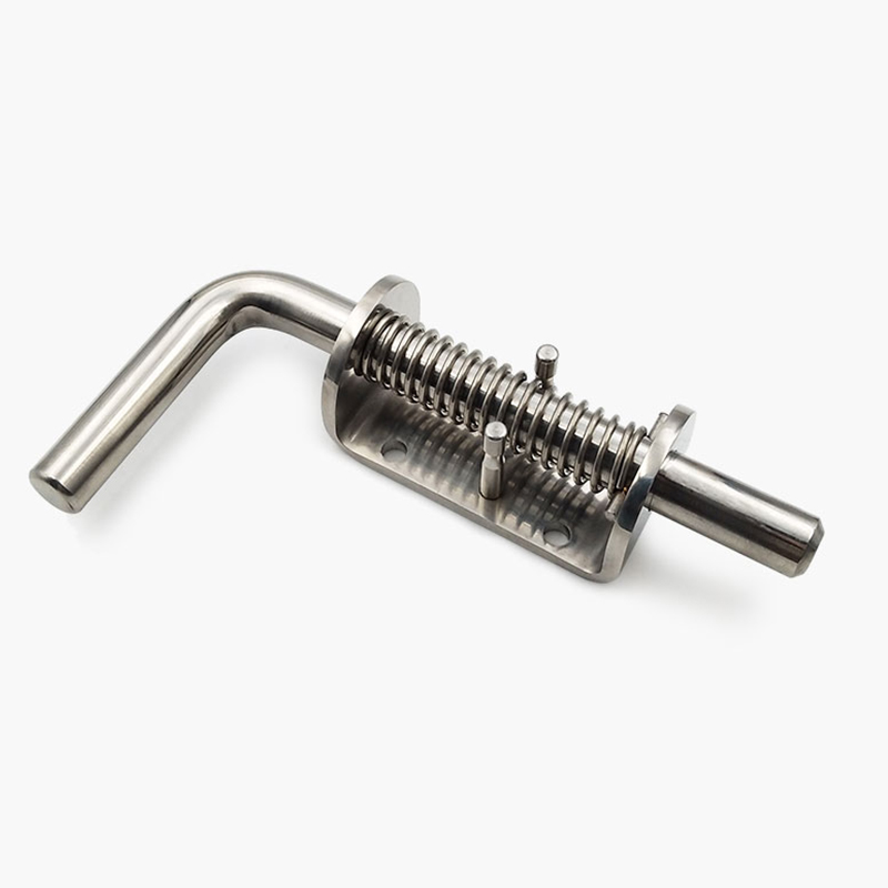 XK1016 Heavy Duty Bolt Lock Loaded Locking Rod Grip For Gate Shed Door Tailgate Trailer stainless steel 304 spring barre