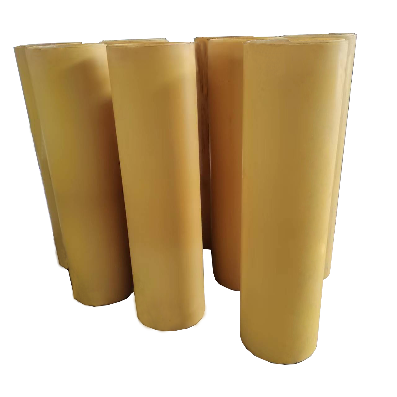 self-lubricating casting nylon centrifugal pipe Solid Plastic Long Tubes Pipe nylon hollow rod