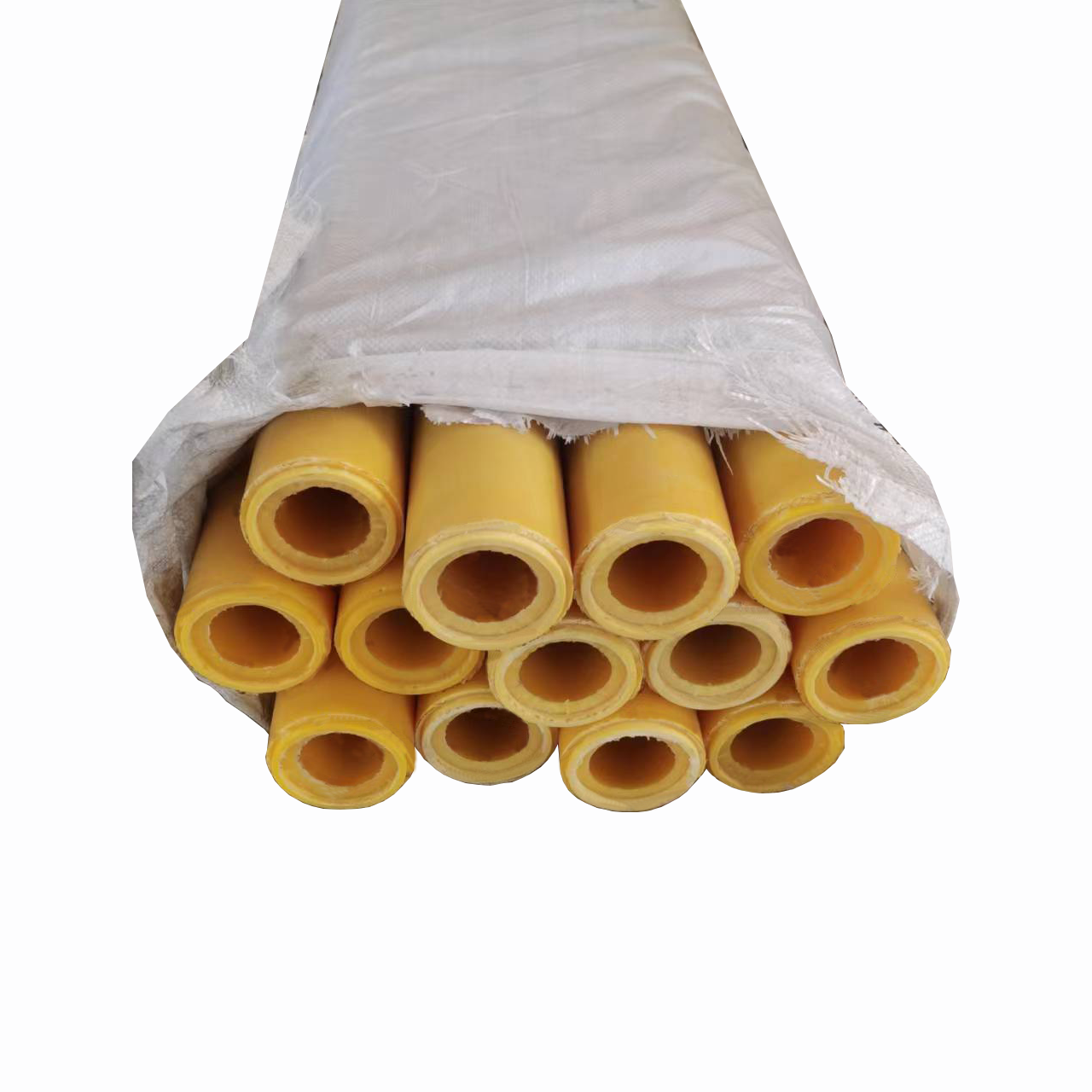 self-lubricating casting nylon centrifugal pipe Solid Plastic Long Tubes Pipe nylon hollow rod