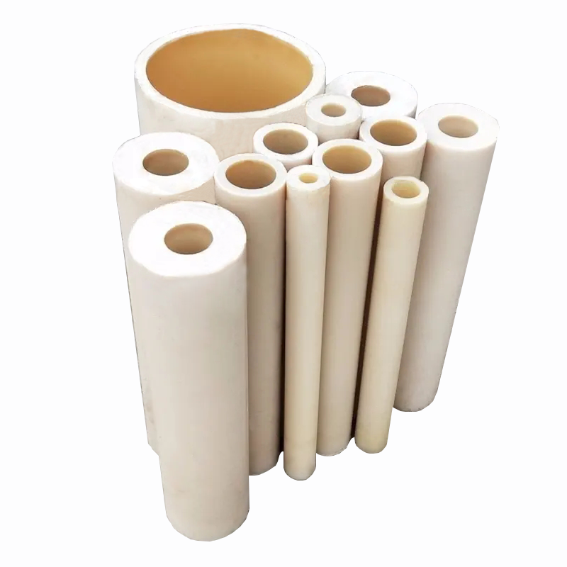 self-lubricating casting nylon centrifugal pipe Solid Plastic Long Tubes Pipe nylon hollow rod