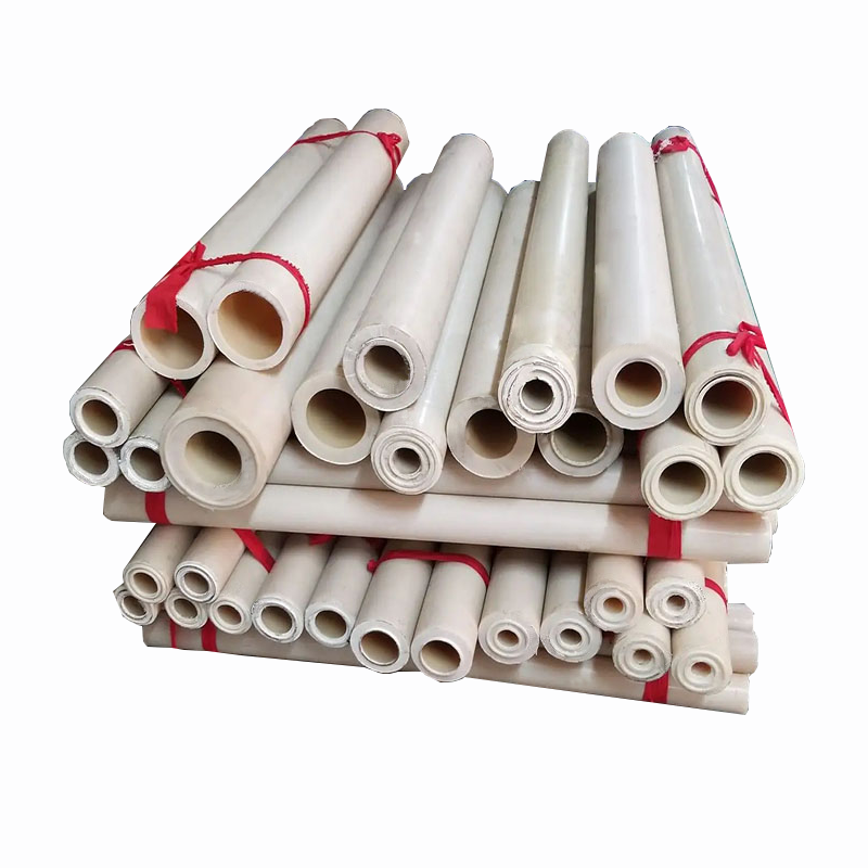 self-lubricating casting nylon centrifugal pipe Solid Plastic Long Tubes Pipe nylon hollow rod