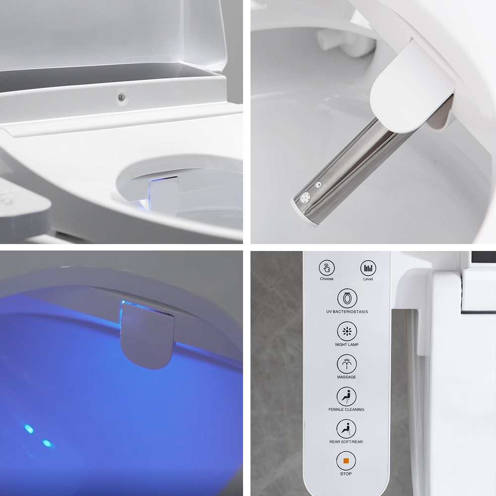 Smart toilet flat seat universal automatic sanitary engineering