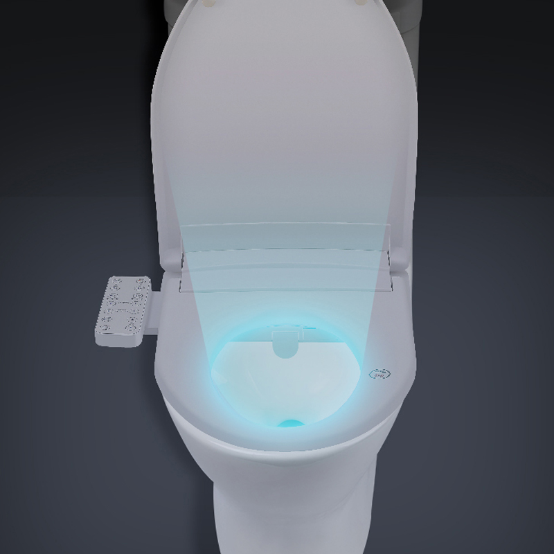 Electronic bidet warm cold water wash spray dry smart toilet seat