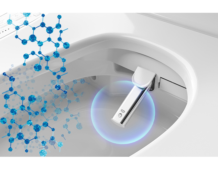 F1L525 IKAHE Smart electric toilet seat cover with integrated bidet japanese bidet toilet seat